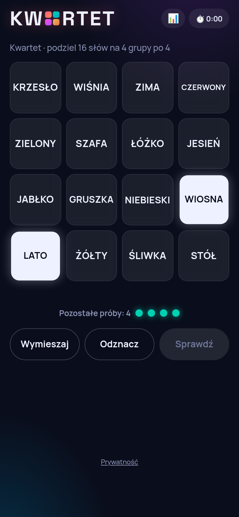 Kwartet screenshot