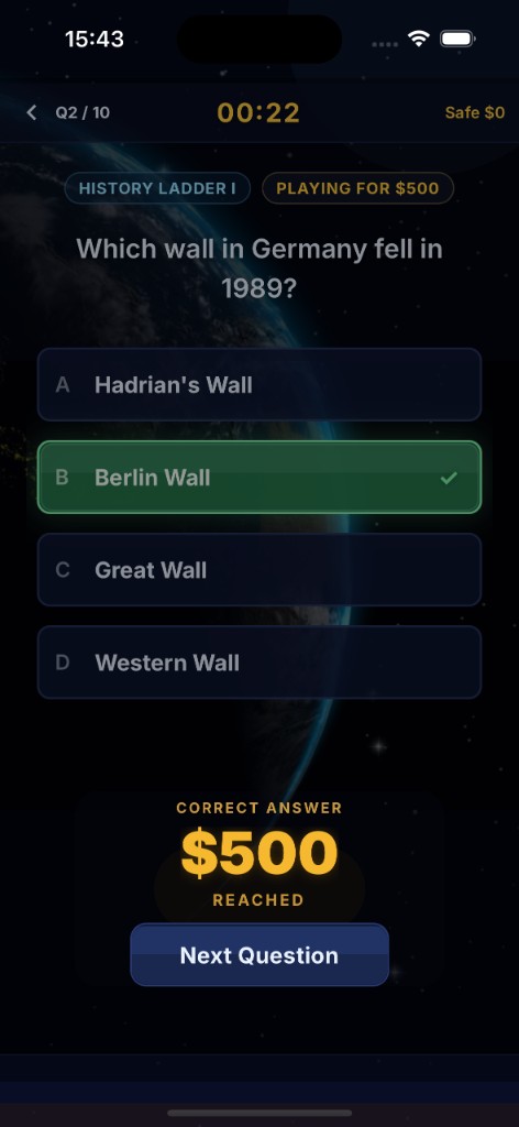 Daily challenge ladder