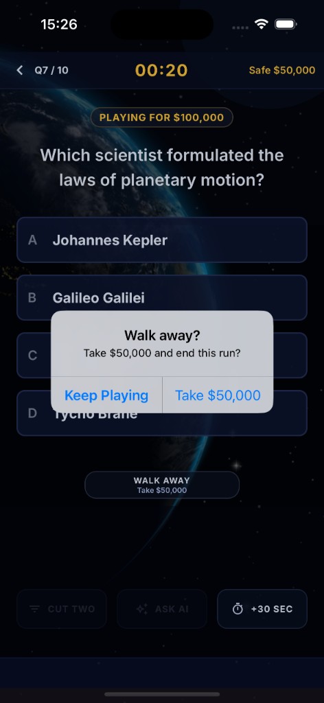 Risk it or walk away